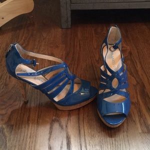 Blue Franco Sarto blue sandals